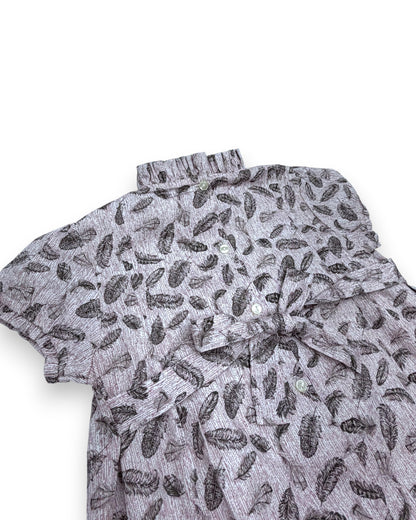 Vestido Floral Rosa 6 Anos