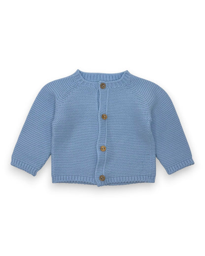 Blue Knit Jacket, 3 Months