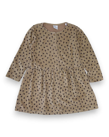 Vestido Bege Bombazine 4-5 Anos