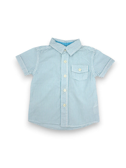 Blue Striped T-Shirt 9 Months