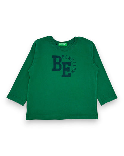 T-Shirt Verde 12-18 Meses