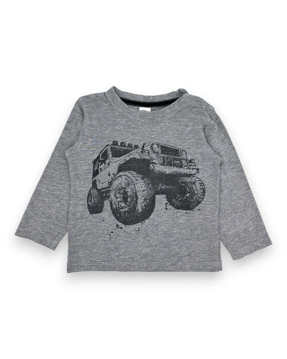 T-Shirt Cinzenta 12-18 Meses