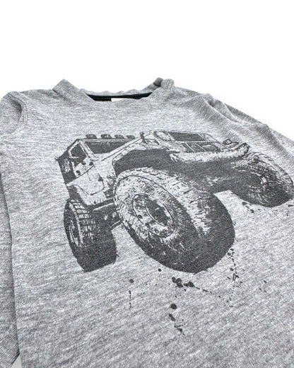 T-Shirt Cinzenta 12-18 Meses