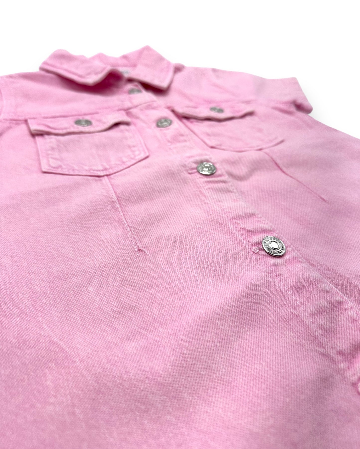 Vestido Ganga Rosa 18-24 Meses