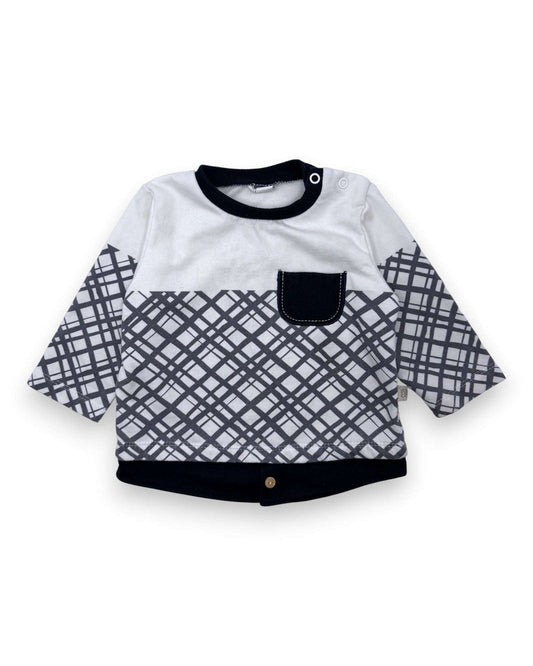 Sweater Xadrez FRUTO DOCE - 6 Meses