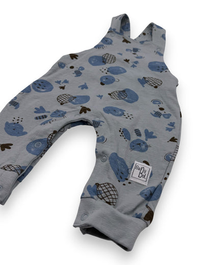 Jardineiras Azuis 1 Mês