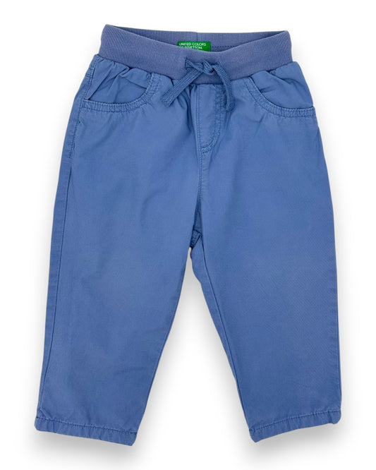 Calças Lilás Forro 12-18 Meses