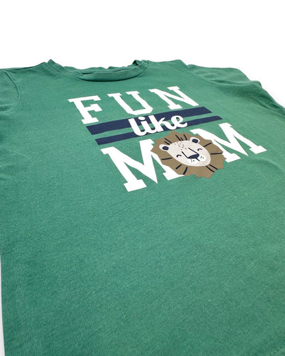 T-Shirt Verde 12-18 Meses