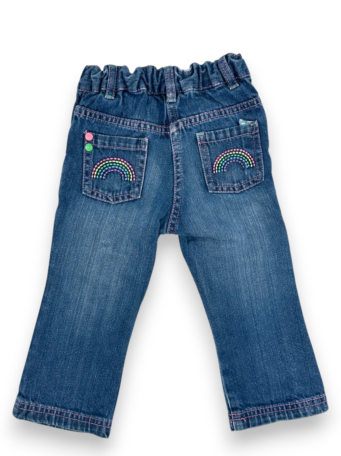 Pantalones vaqueros Arcoíris 9-12 meses