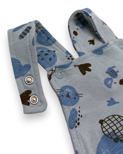 Jardineiras Azuis 1 Mês