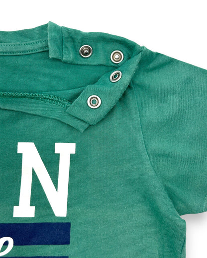 T-Shirt Verde 12-18 Meses