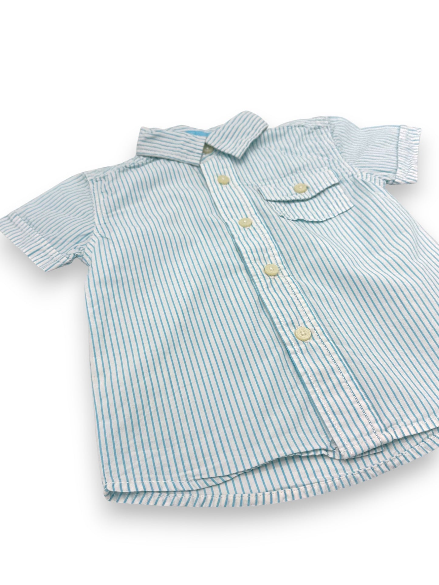 Blue Striped T-Shirt 9 Months