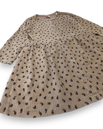 Vestido Bege Bombazine 4-5 Anos