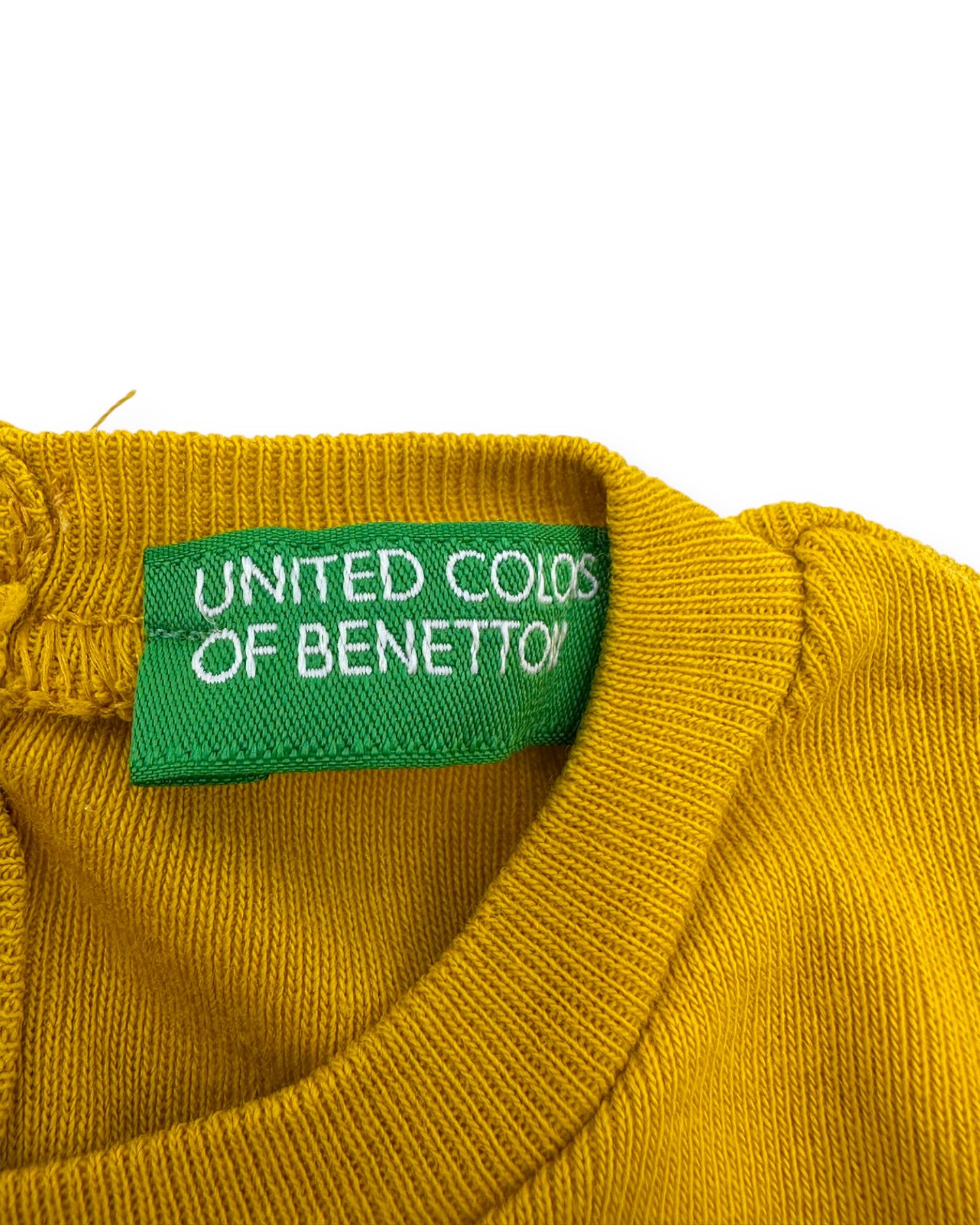 T-Shirt Amarela 3-6 Meses