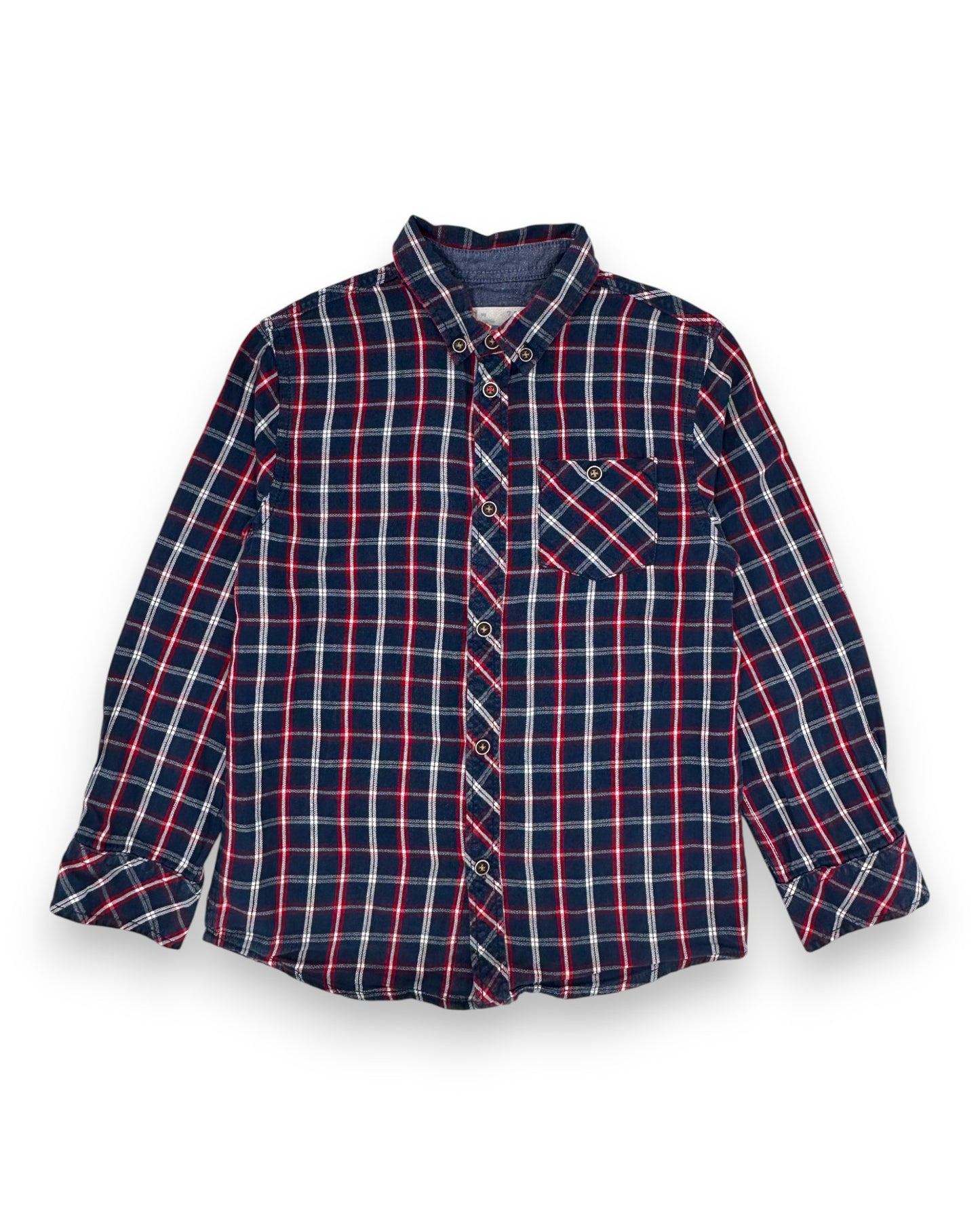 Camisa Xadrez 7-8 Anos