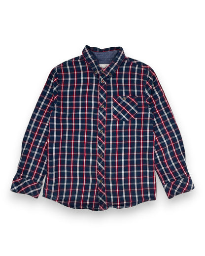 Camisa Xadrez 7-8 Anos