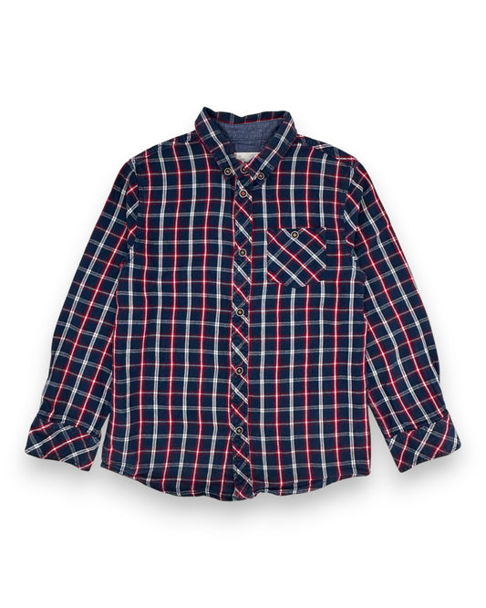 Camisa Xadrez 7-8 Anos