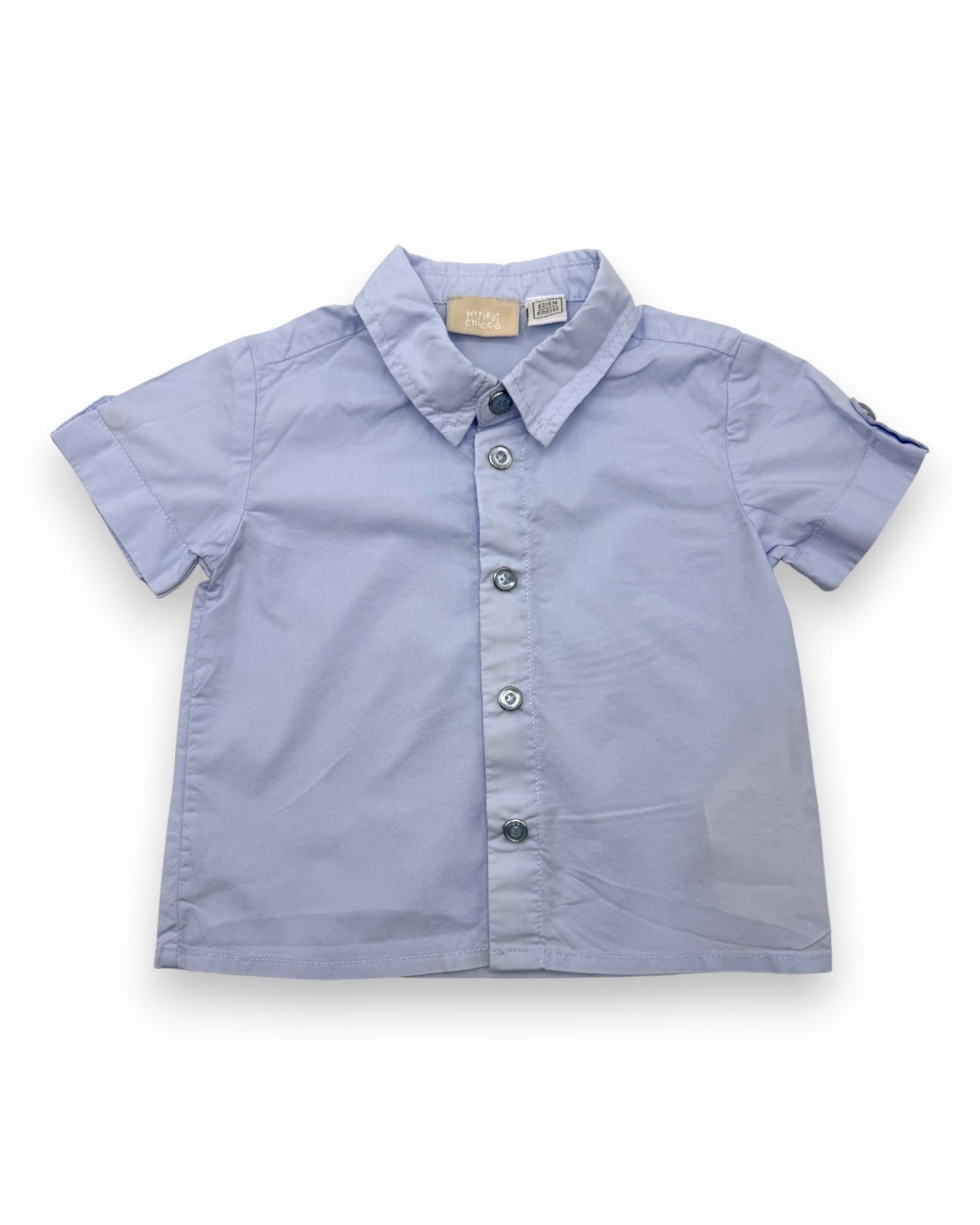 Blue Shirt 6 Months