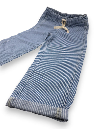 Calças Riscas 6 Anos