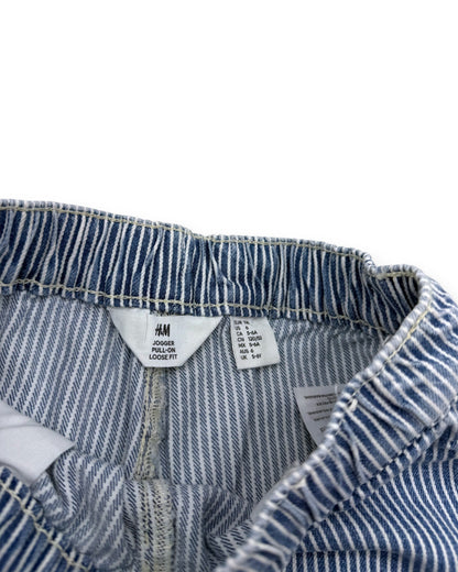 Calças Riscas 6 Anos