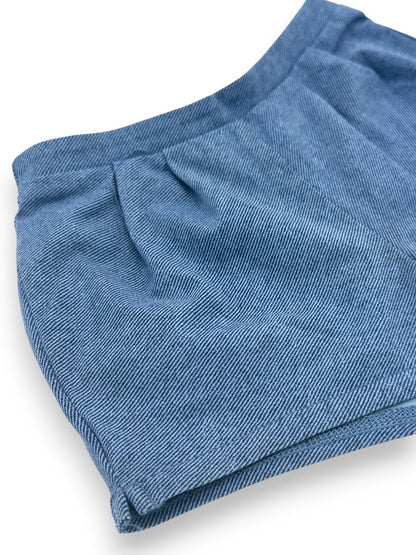 Blue Shorts 4-6 Months