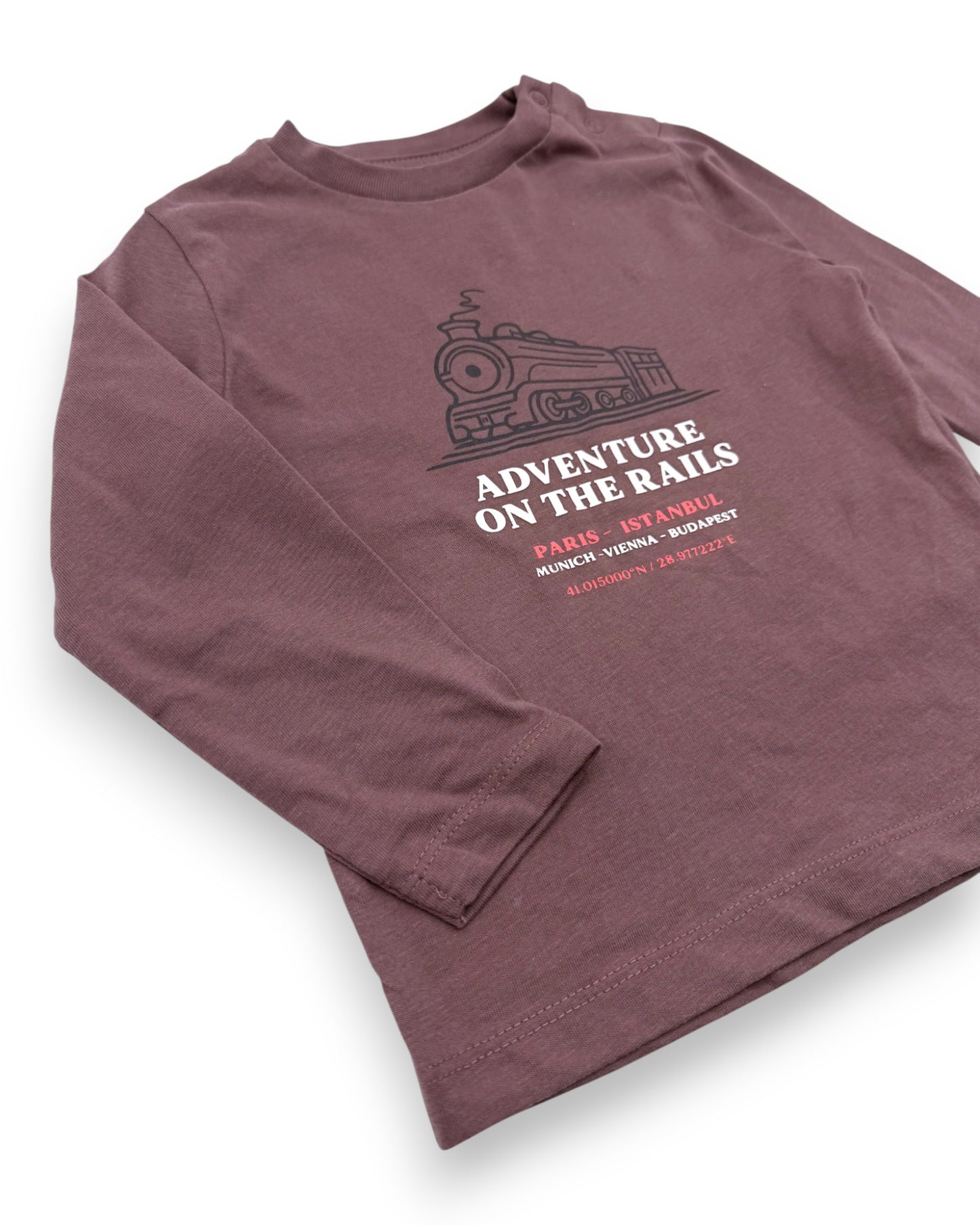 T-Shirt Comboio 12-18 Meses