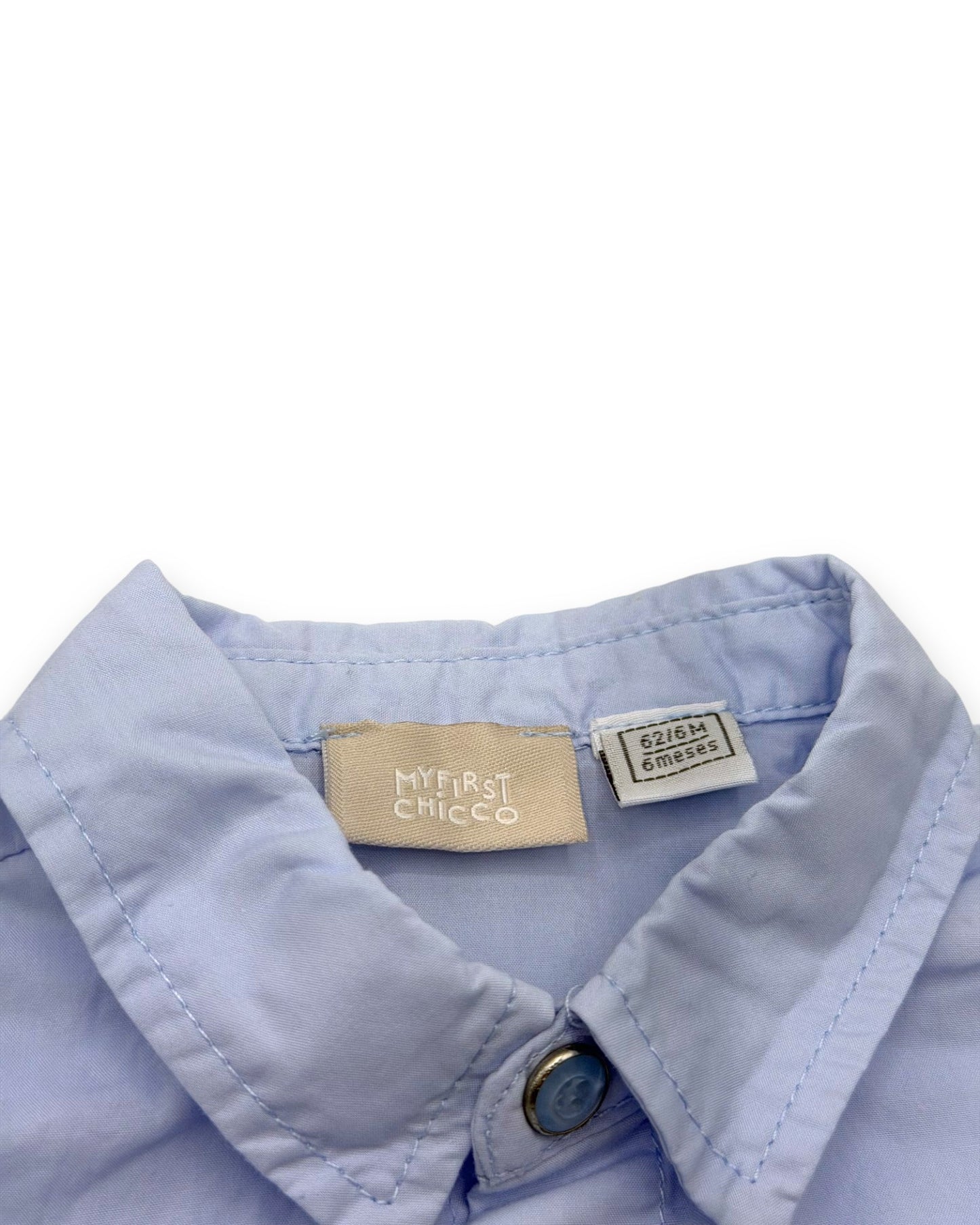 Blue Shirt 6 Months