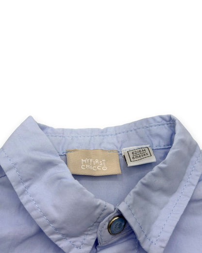 Blue Shirt 6 Months