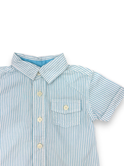 Blue Striped T-Shirt 9 Months