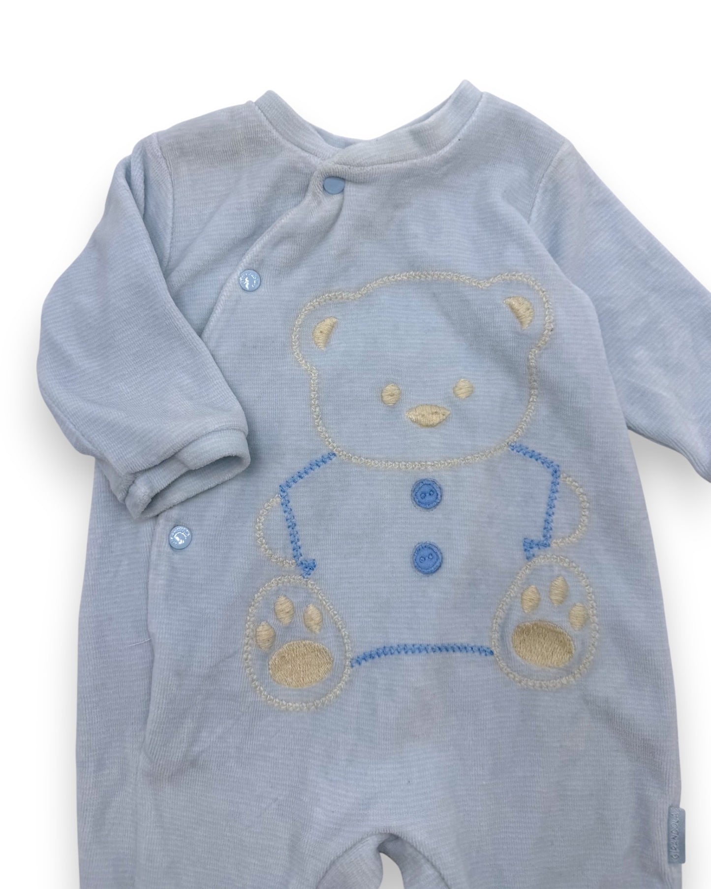 Polar Blue Babygrow, 3 Months