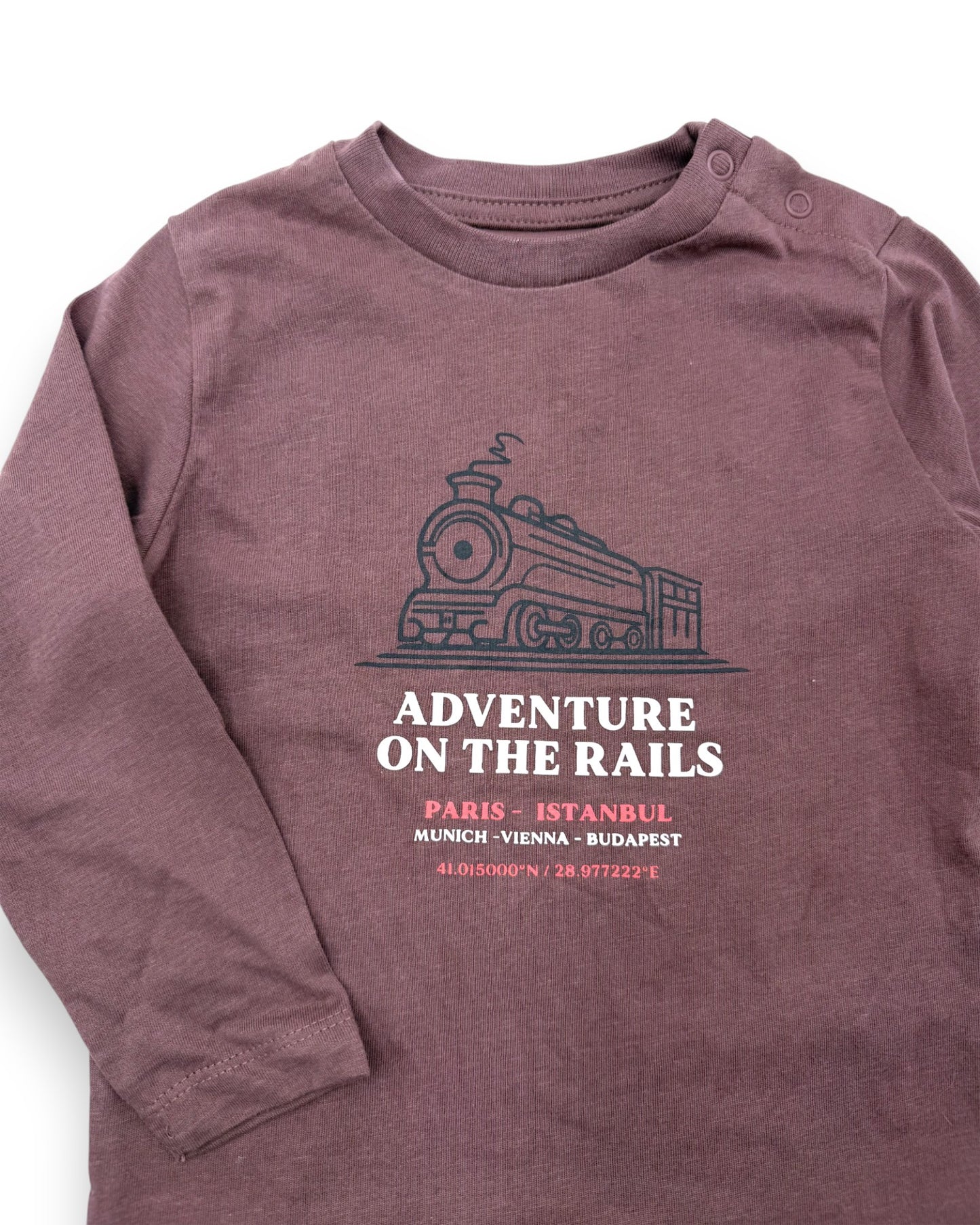 T-Shirt Comboio 12-18 Meses