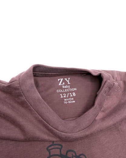 T-Shirt Comboio 12-18 Meses