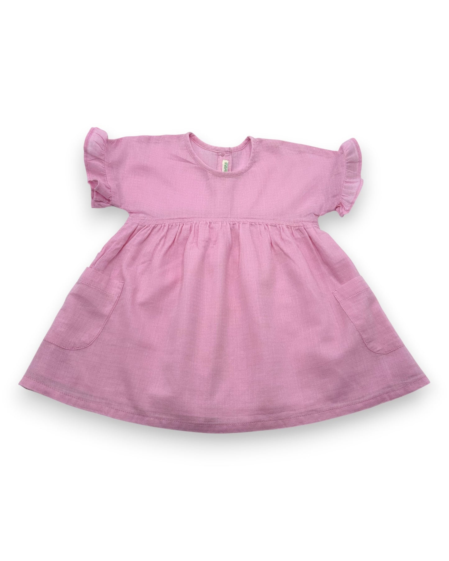 Vestido Rosa 3-6 Meses