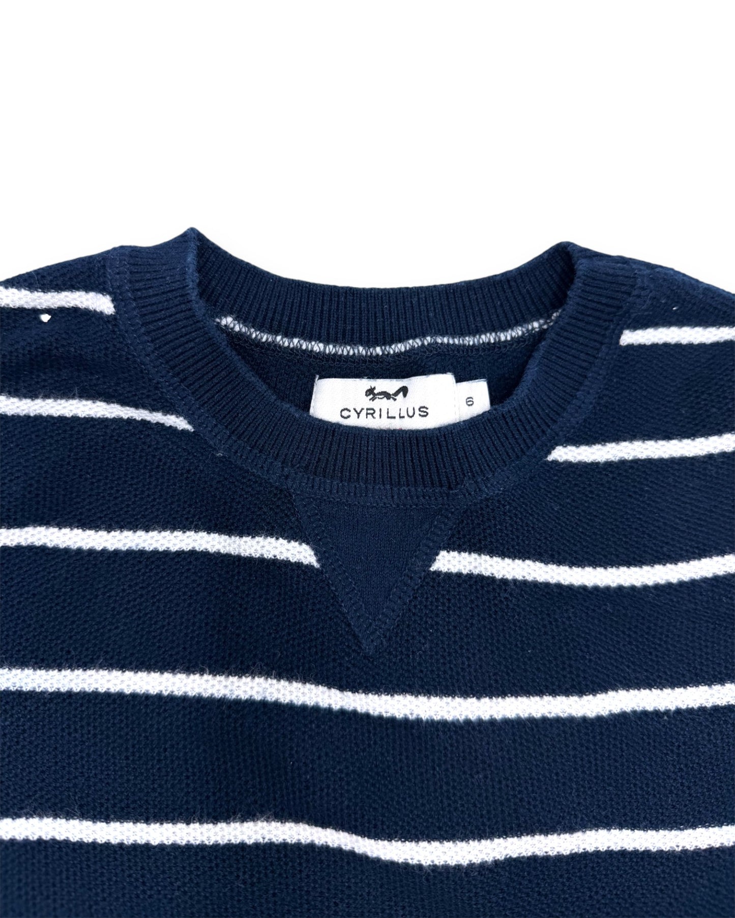 Camisola Malha Azul 6 Anos