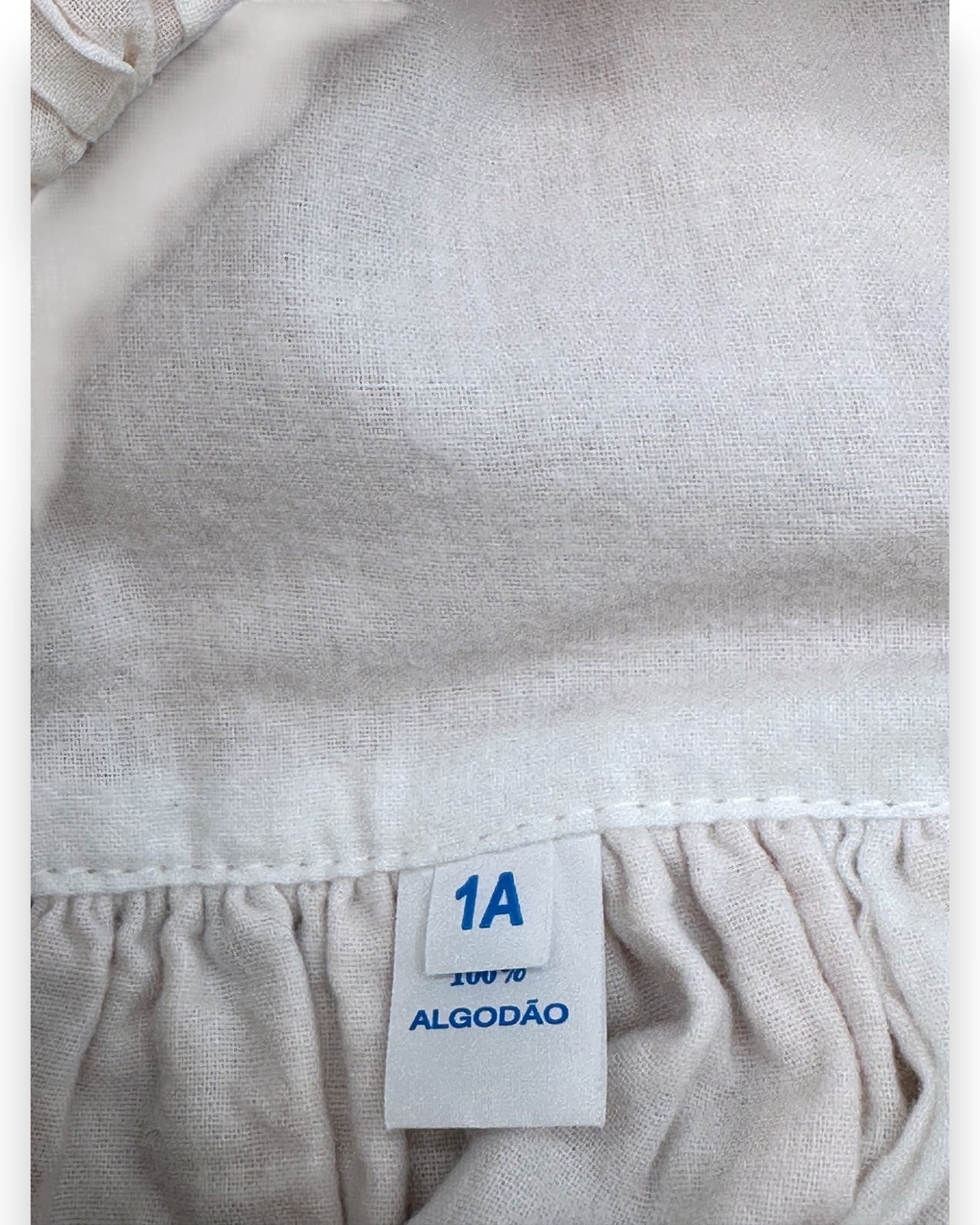 Vestido Rosa Floral 1 Ano