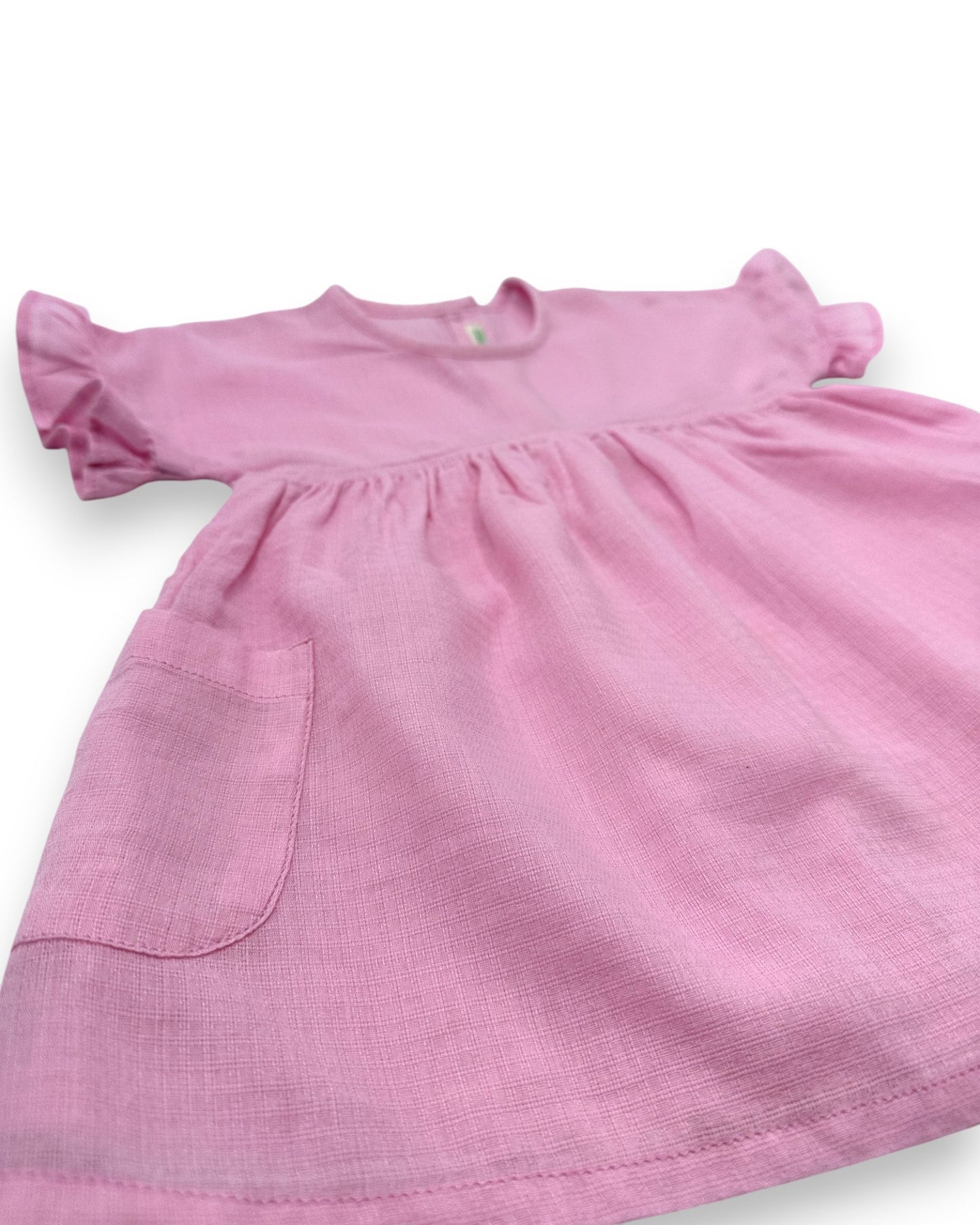 Vestido Rosa 3-6 Meses