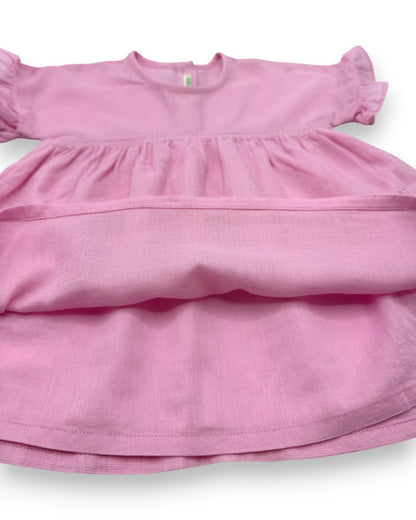 Vestido Rosa 3-6 Meses