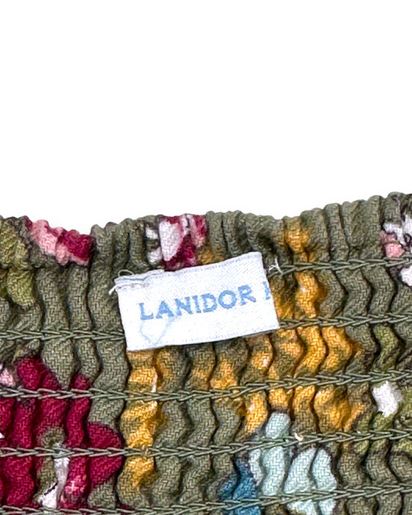 Vestido Verde Floral 4 anos