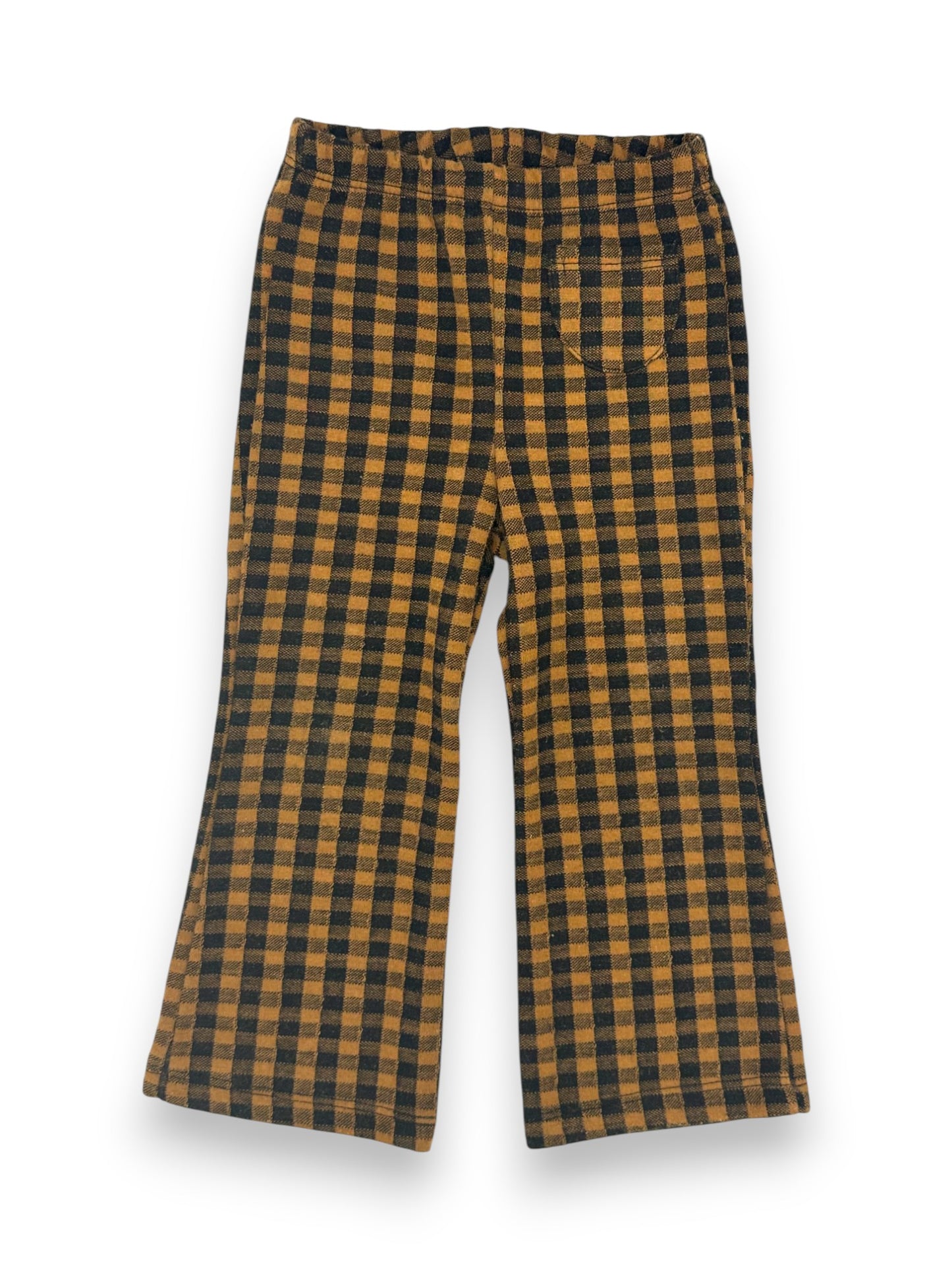 Brown Plaid Pants 12-18 Months