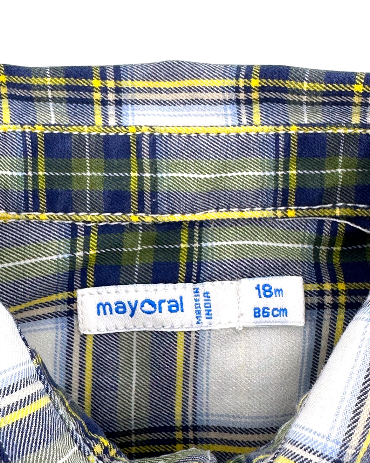 Checkered Shirt 18 Months