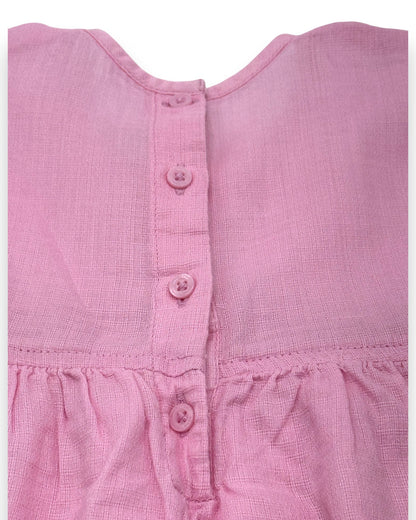 Vestido Rosa 3-6 Meses