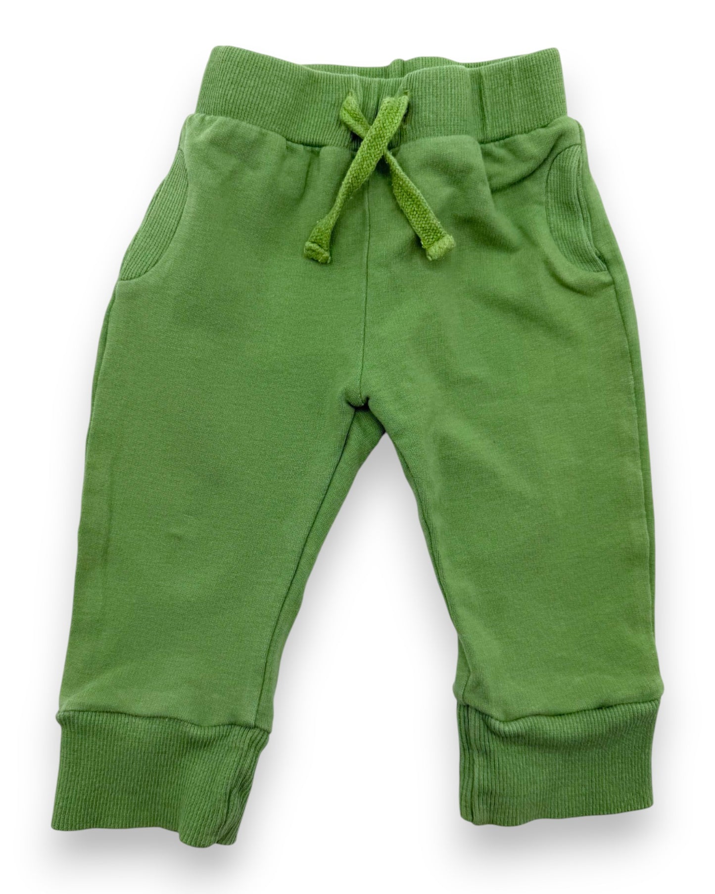 Green Jogger Pants 2-4 Months