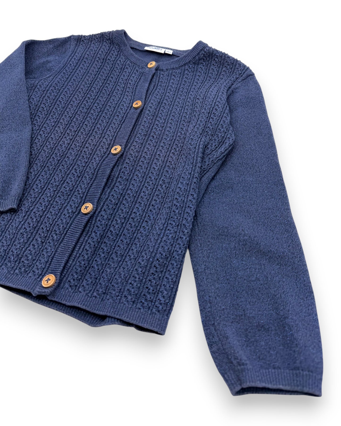 Glitter Knit Jacket, Size 6 Years