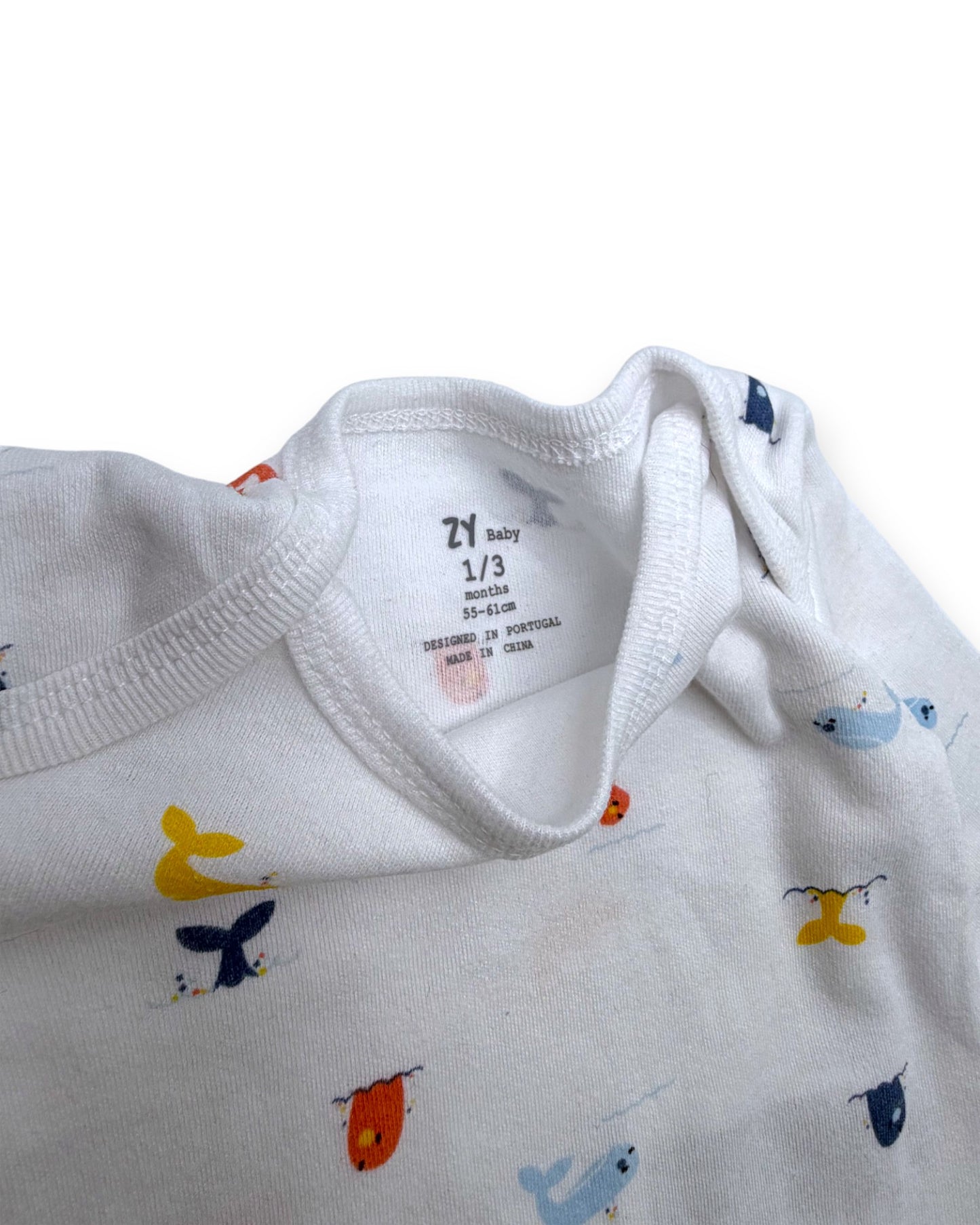 Set of 3 Bodysuits, 1-3 Months