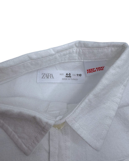 Camisa Branca 4-5 Anos