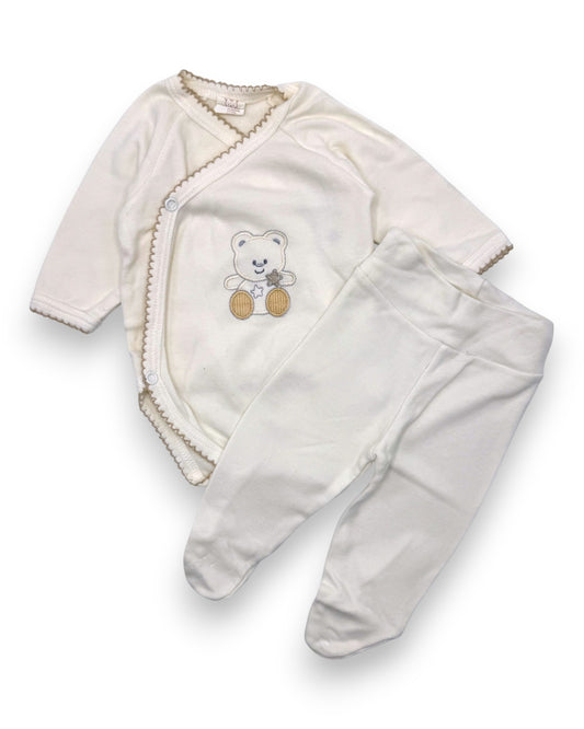 Conjunto Body e Calças 0 Meses