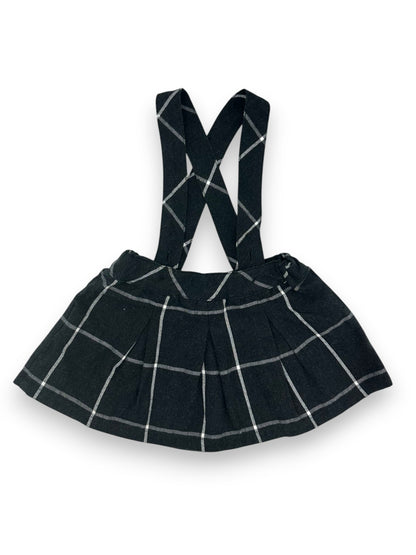 Flannel Suspender Skirt 12 Months