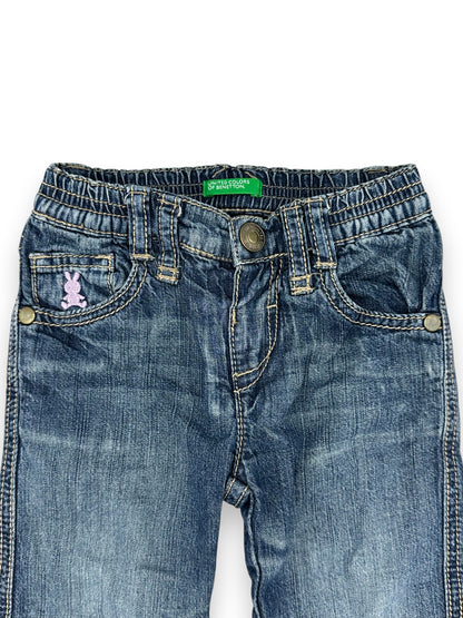 Vaqueros forrados BENETTON - 9-12 Meses