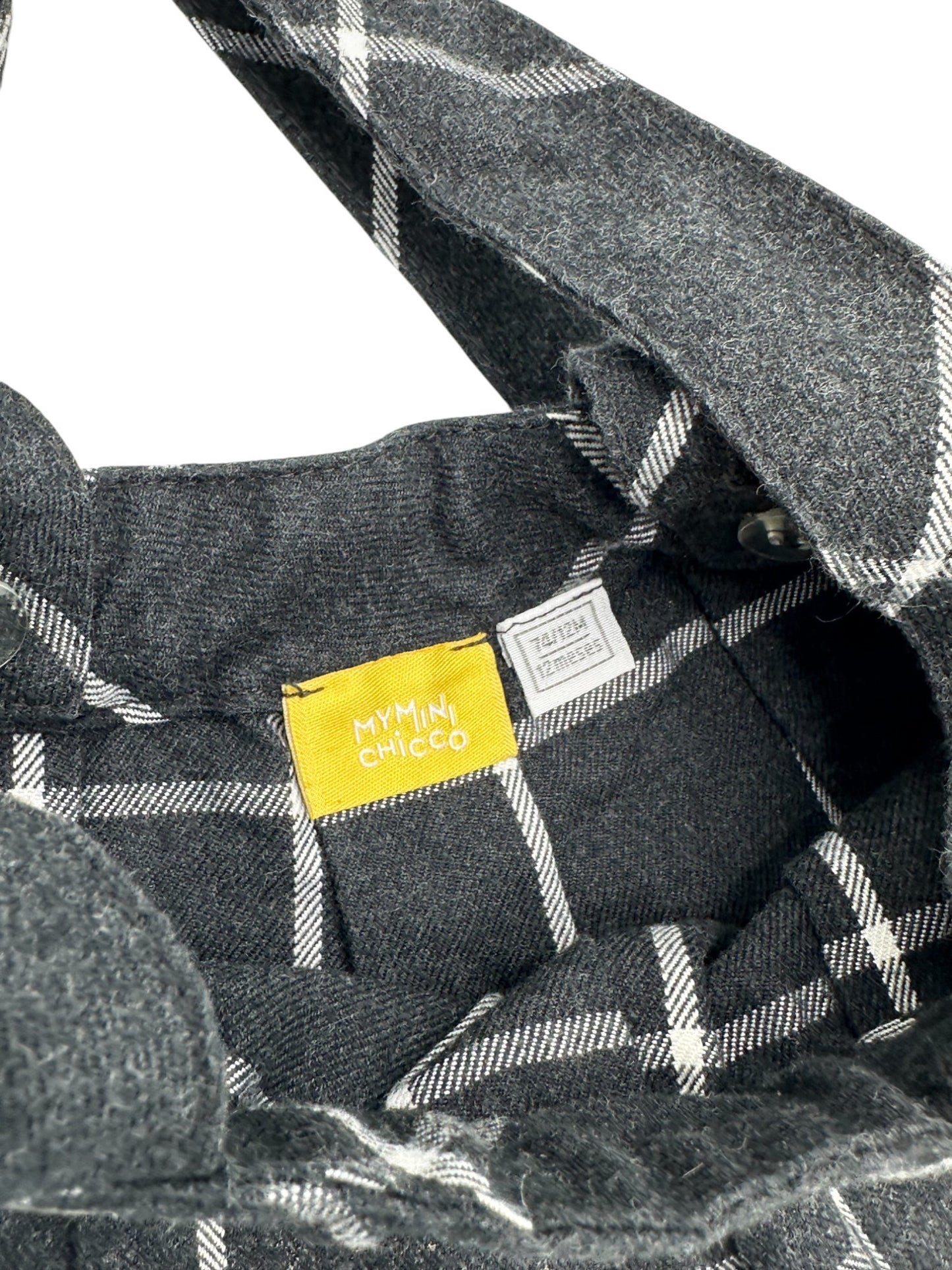 Flannel Suspender Skirt 12 Months