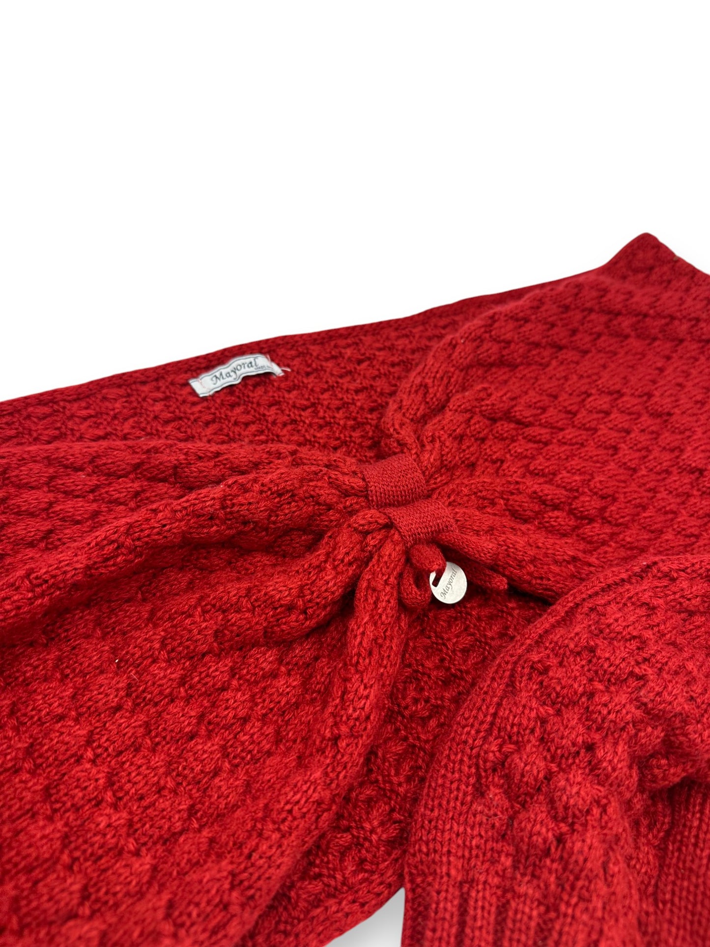 Conjunto Cachecol e Gorro Malha 4-5 Anos